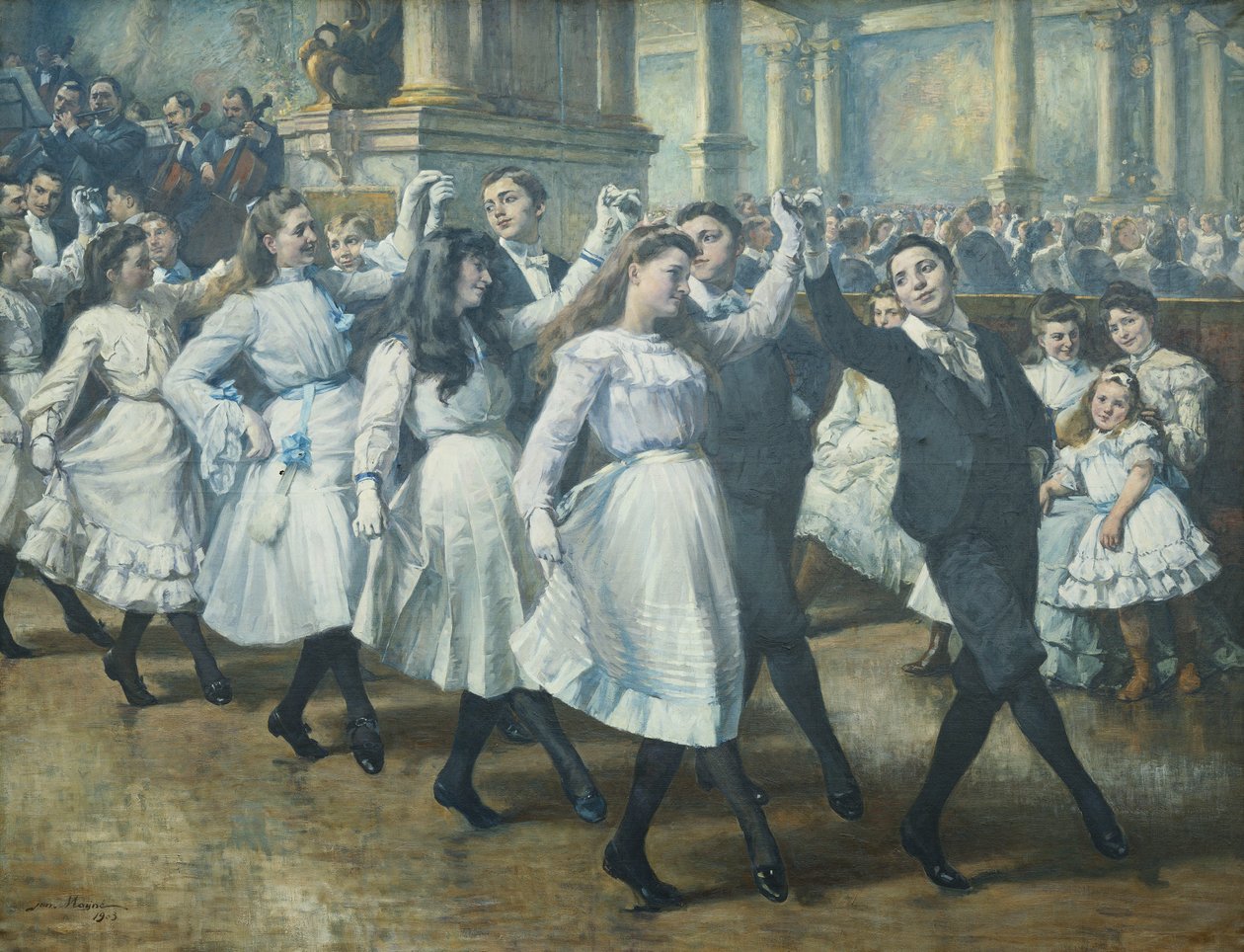 Bal, 1903 autorstwa Jean Mayne