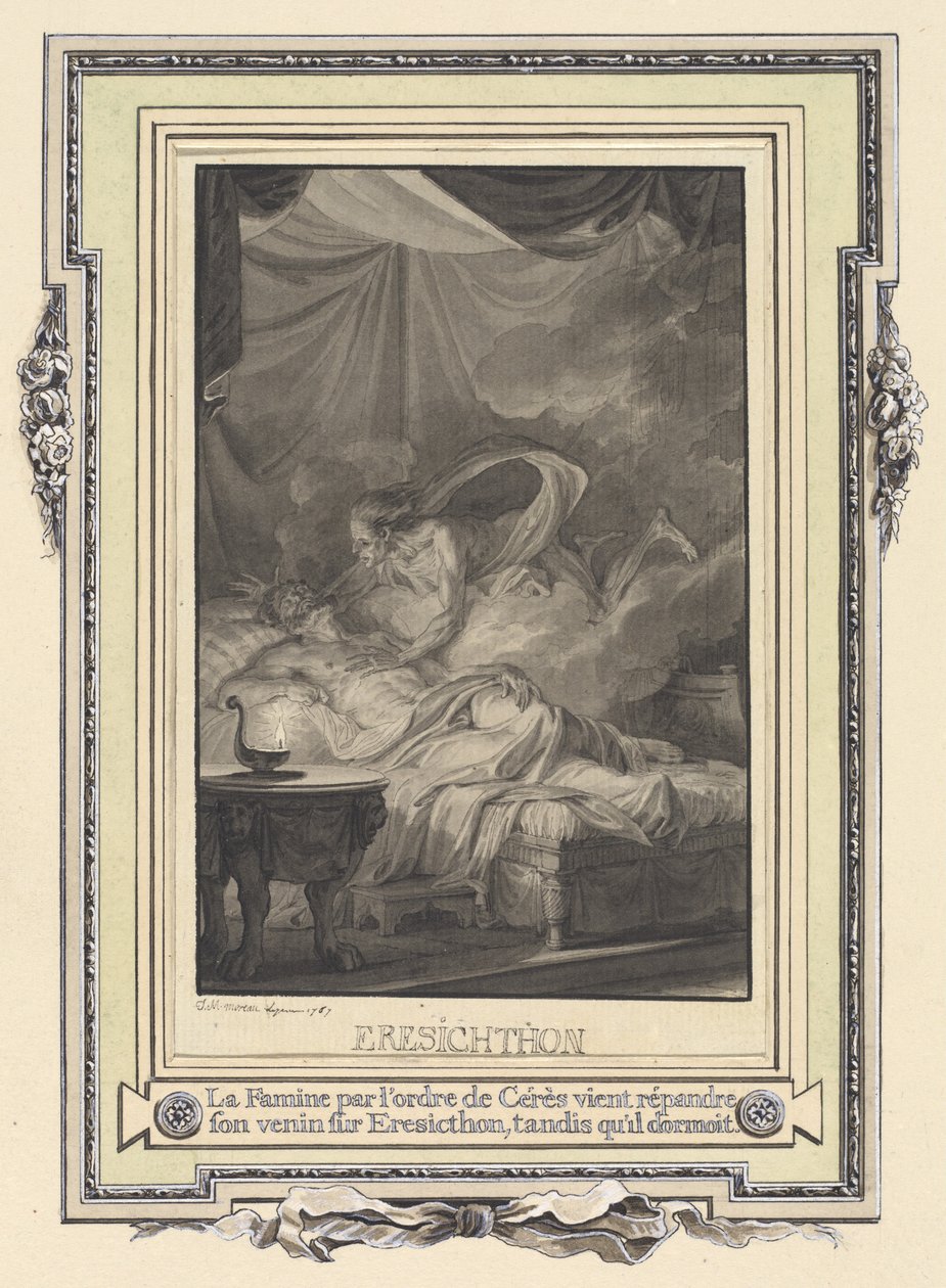 Głód z rozkazu Ceres... autorstwa Jean Michel Moreau