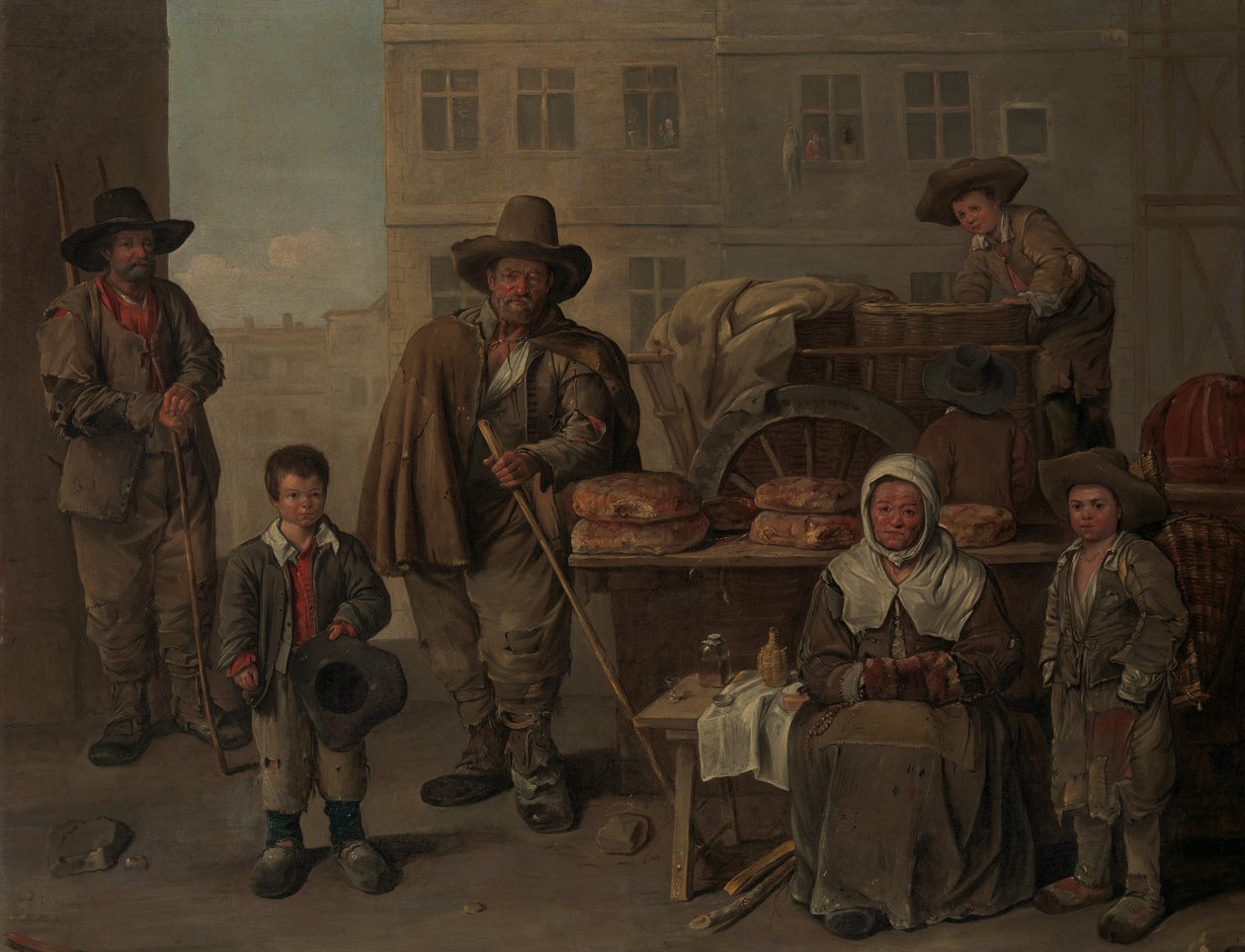 Wóz piekarzy, 1656. autorstwa Jean Michelin