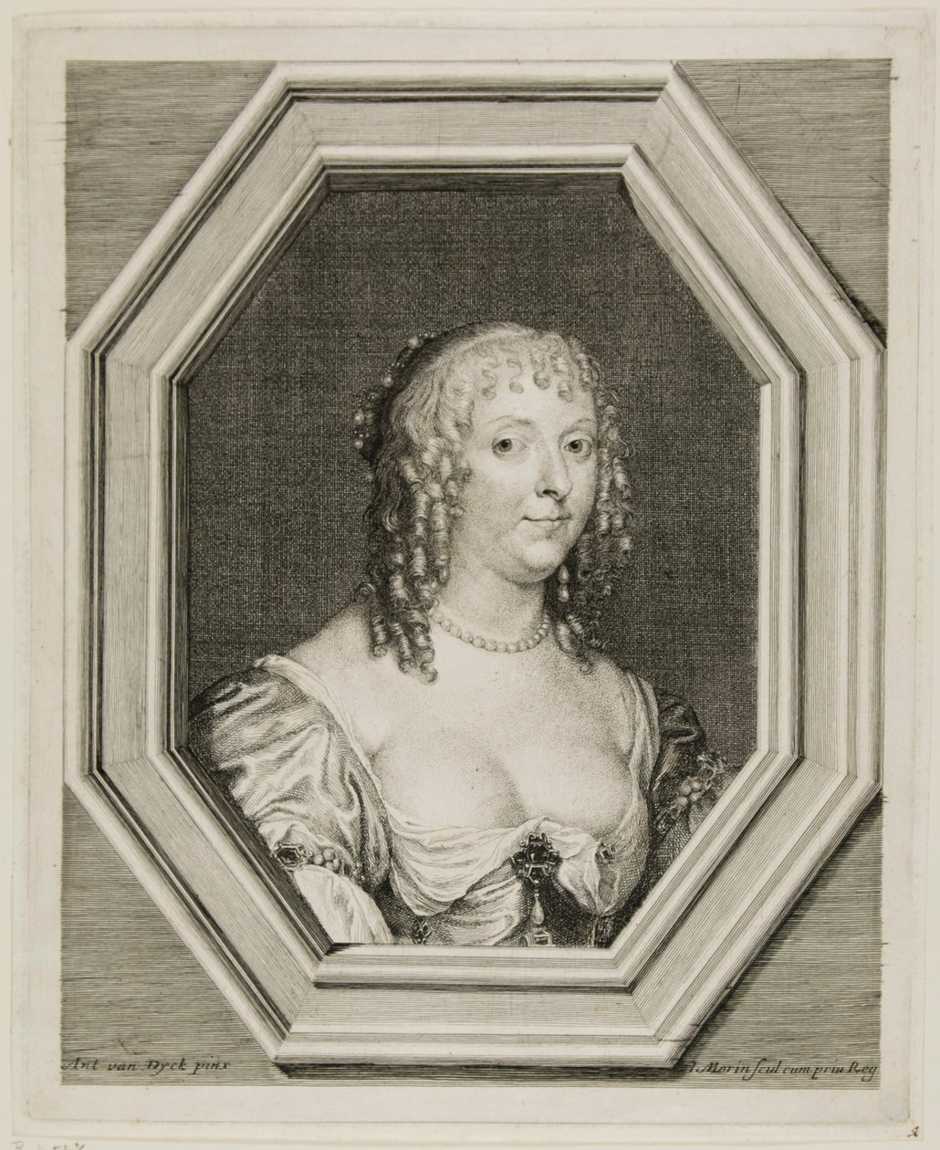 Anne-Sophie Herbert, hrabina Carnarvon autorstwa Jean Morin