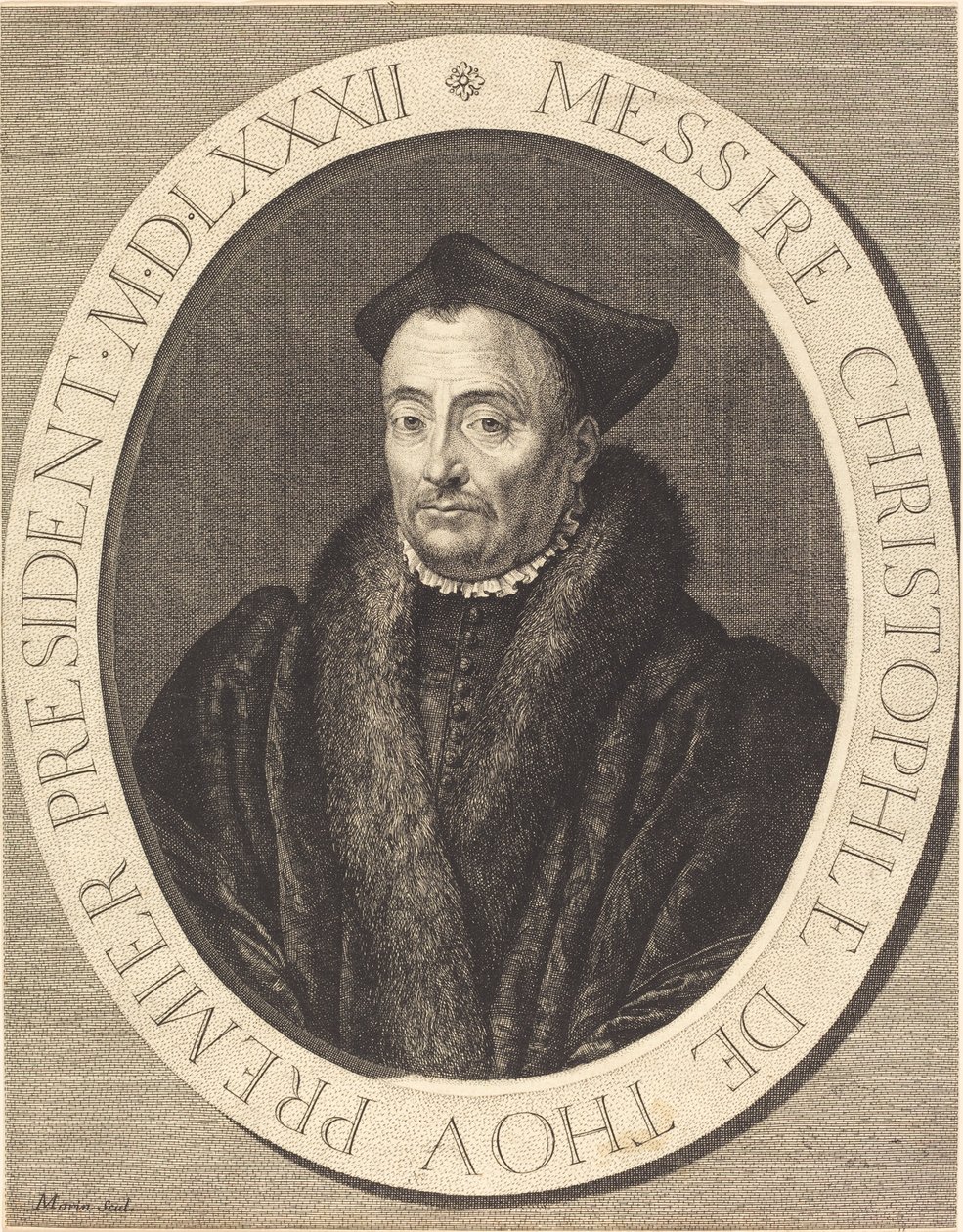 Christopher de Thou autorstwa Jean Morin