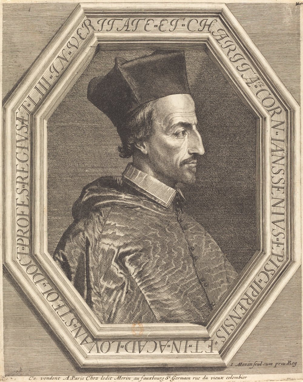 Corneille Jansenius, biskup Ypres autorstwa Jean Morin