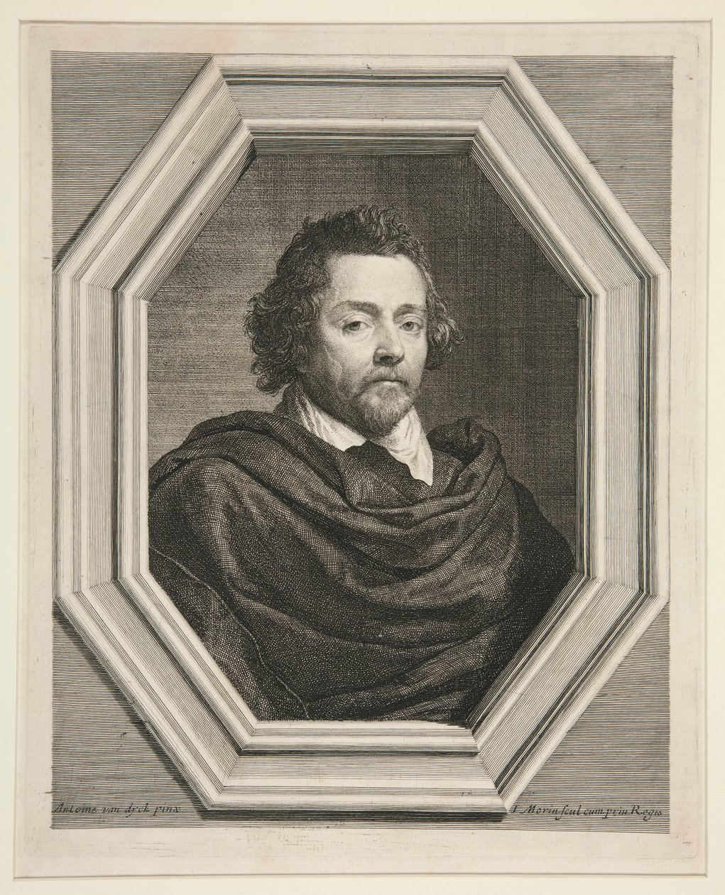 Jan Chrzciciel Christijn, Syn Pełnomocnika Króla Hiszpanii, Barona Meerbeck (1630-1690) autorstwa Jean Morin