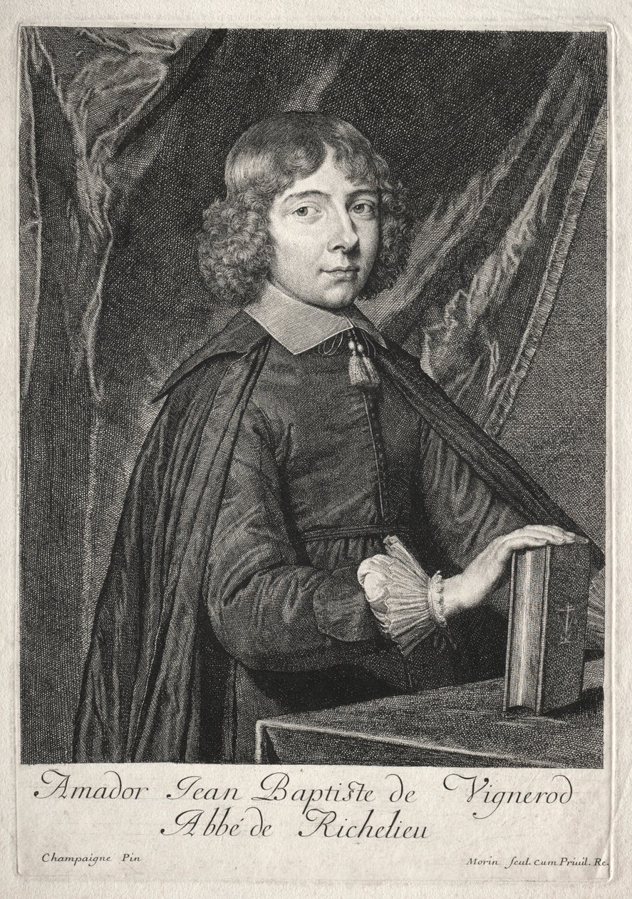 Jean-Baptiste de Vignerod. autorstwa Jean Morin