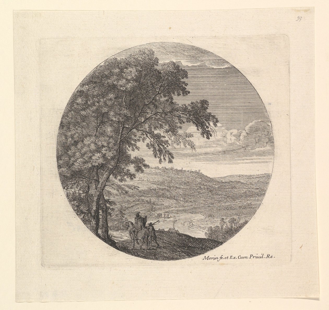 Kawaler. autorstwa Jean Morin