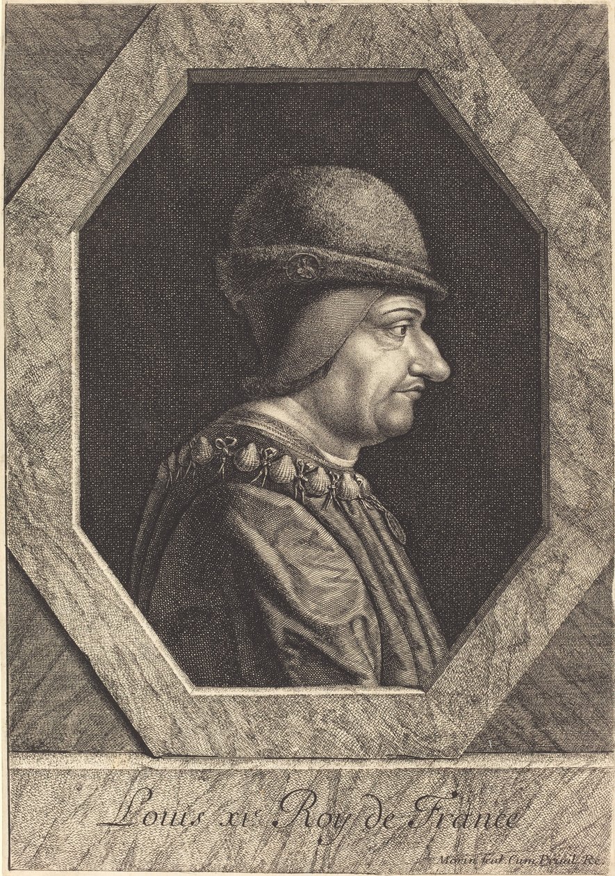 Ludwik XI autorstwa Jean Morin