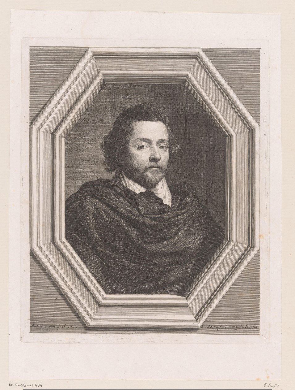 Portret van Nicolasa Chrystin autorstwa Jean Morin