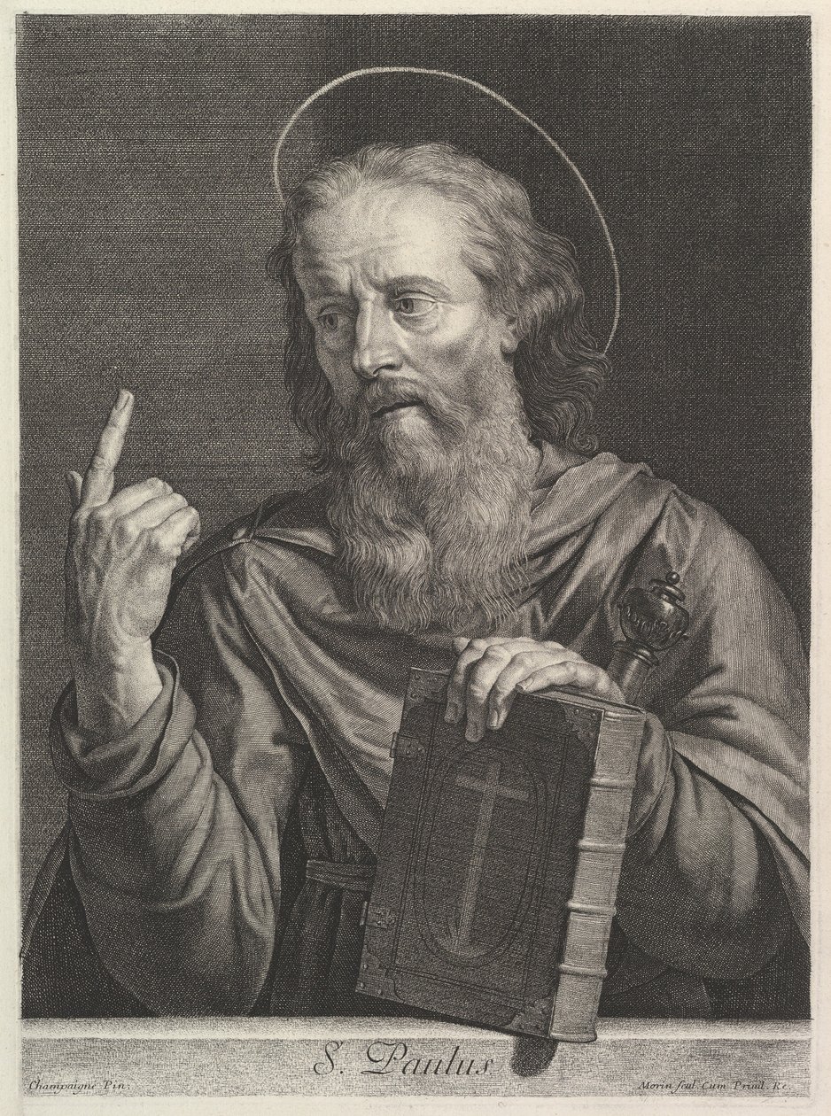 Święty Paul. autorstwa Jean Morin