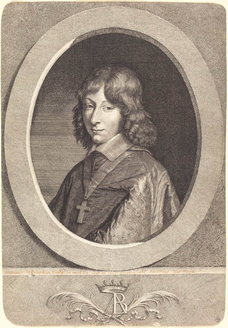 Armand de Bourbon-Conti autorstwa Jean Morin after Justus van Verus
