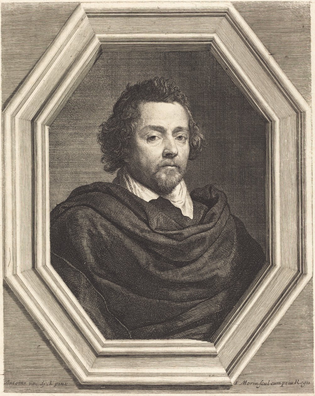 Mikołaj Chrystin autorstwa Jean Morin, after Sir Anthony van Dyck