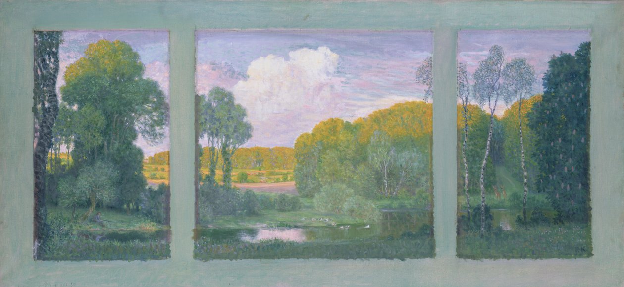Dolina Alster autorstwa Jean Paul Kayser