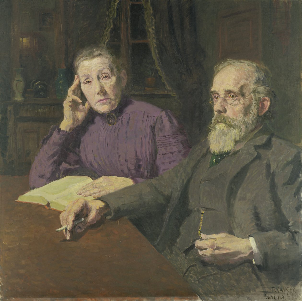 Rodzice Artysty autorstwa Jean Paul Kayser