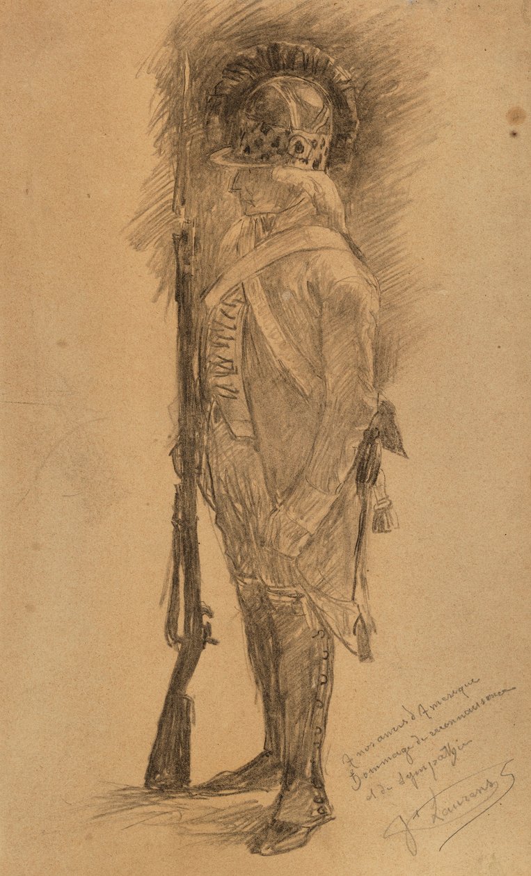 Żołnierz autorstwa Jean Paul Laurens