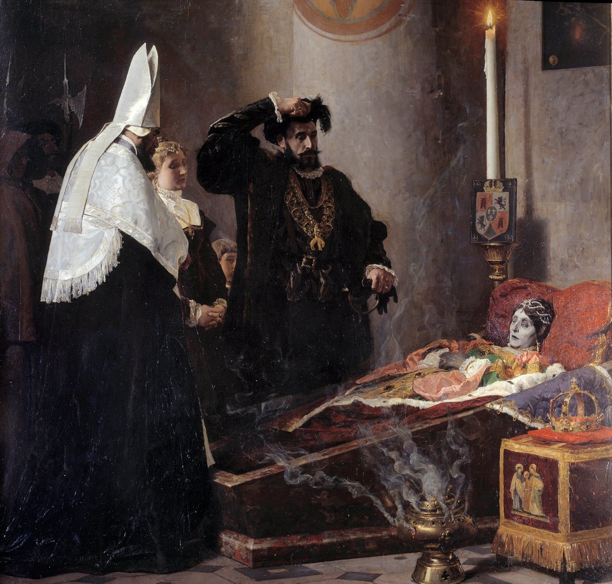 Francois Borgia (San Francisco de Borja autorstwa Jean Paul Laurens