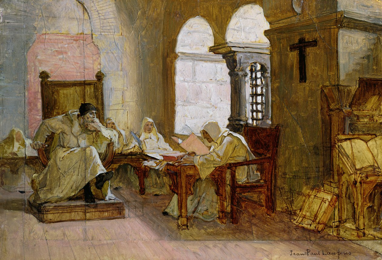 Mężczyźni Świętego Oficjum (patrz także 391130) autorstwa Jean Paul Laurens