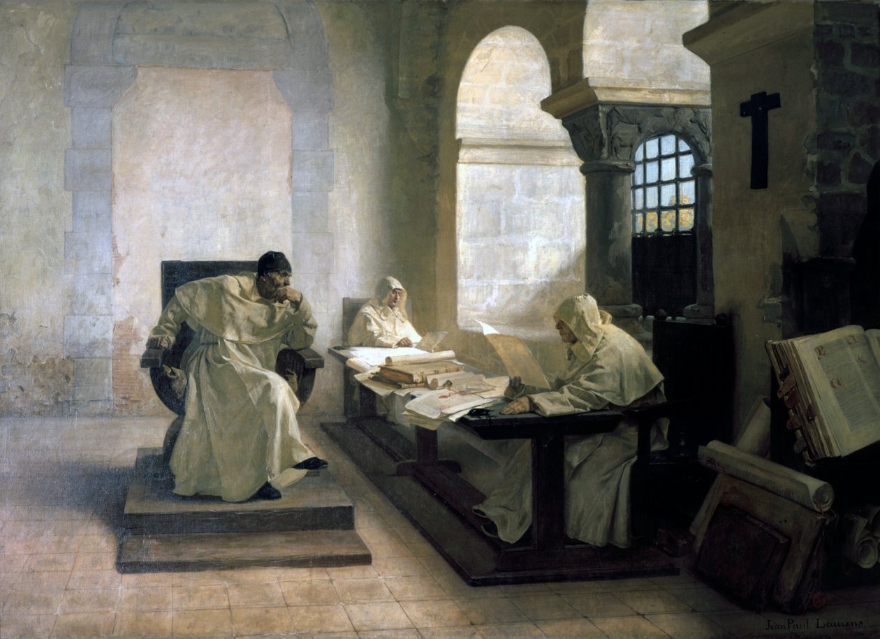 Ludzie Inkwizycji, 1889. autorstwa Jean Paul Laurens