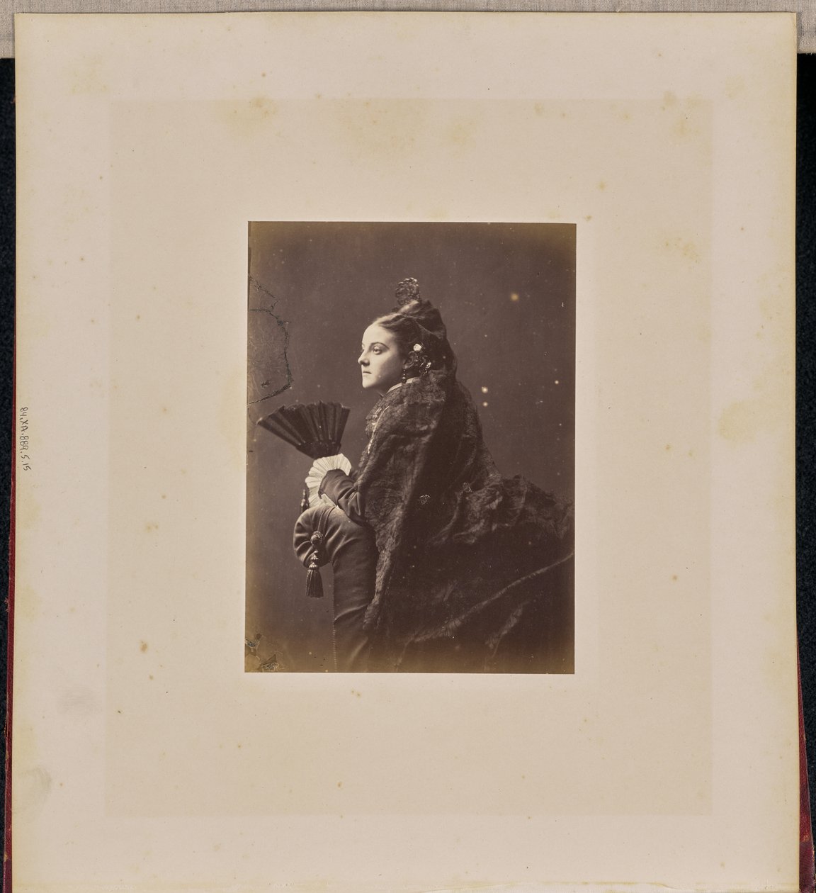 [Portret kobiety] autorstwa Jean Pierre Bertrand Eugène Pégot Ogier