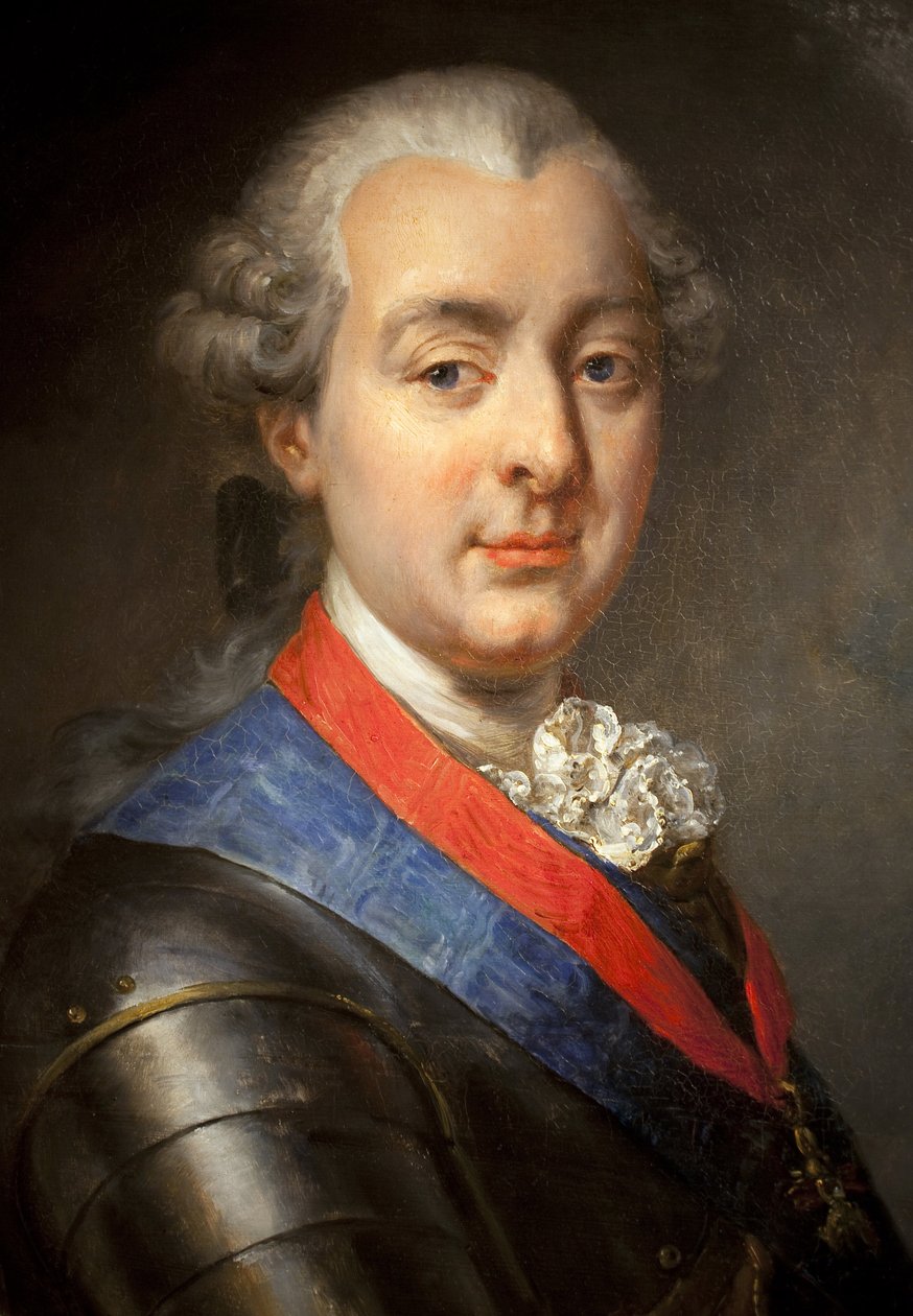 Portret Louisa Jean Marie de Bourbon, księcia Penthievre (1725-1793), wielkiego admirała i patrona. Obraz Jean-Pierre Franque (1774-1860), olej na płótnie autorstwa Jean Pierre Franque