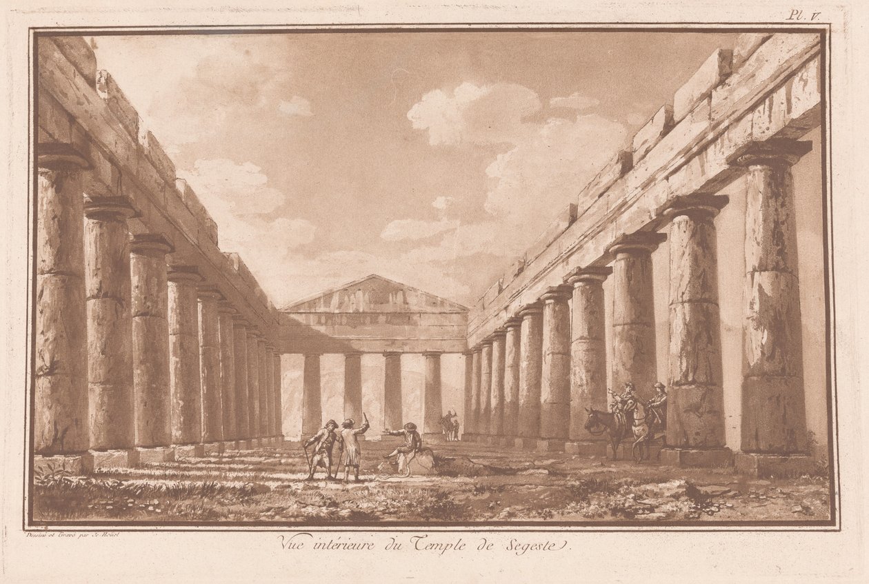 Malownicza Podróż na Sycylię, Maltę i Lipari (t. 1) autorstwa Jean Pierre Louis Laurent Houël