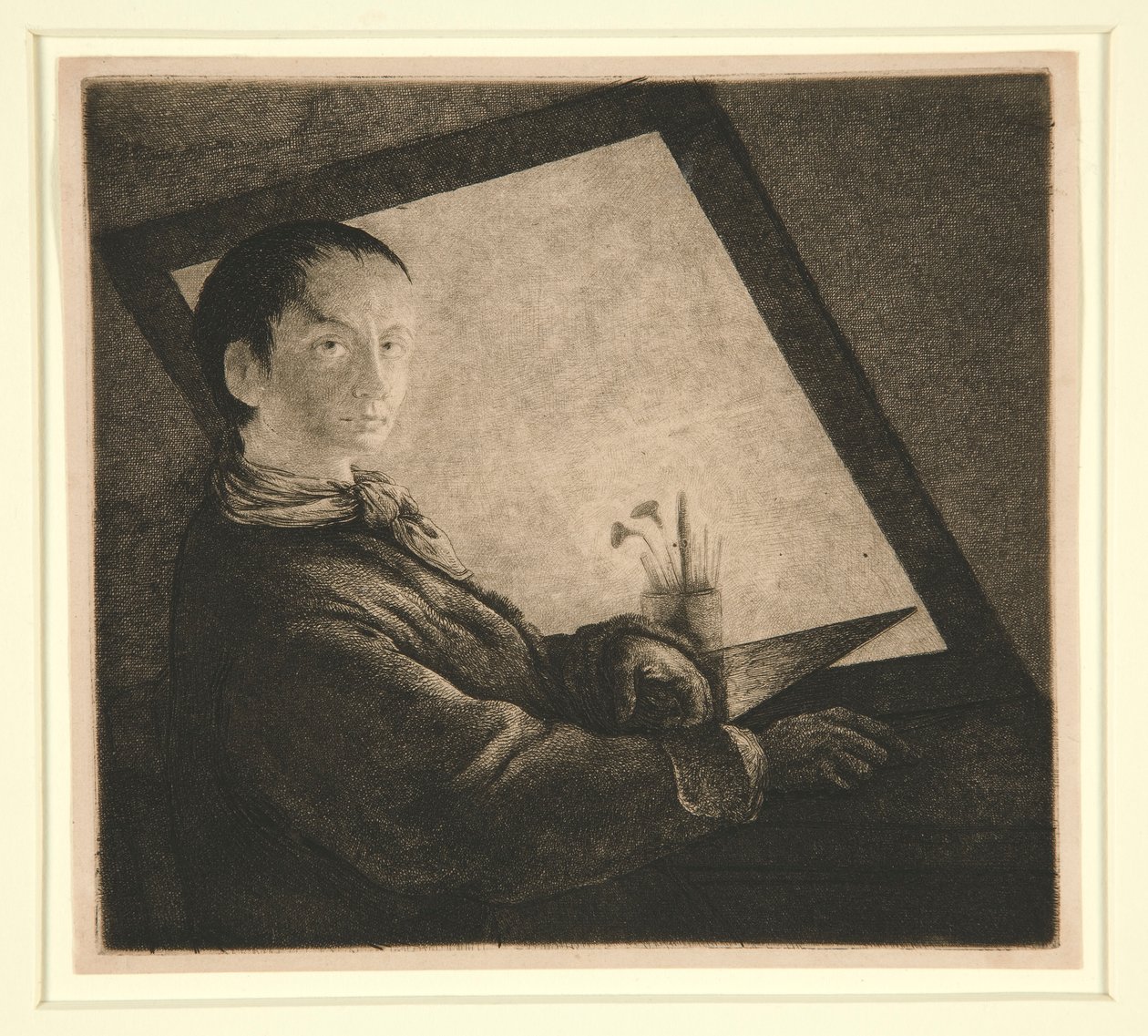 Autoportret autorstwa Jean Pierre Norblin