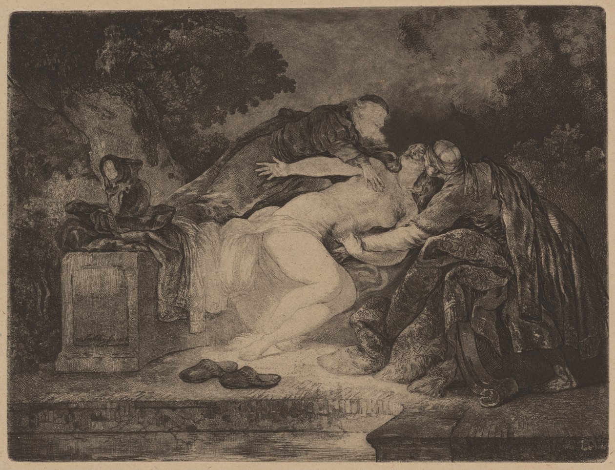 Susannah i Starsi autorstwa Jean Pierre Norblin