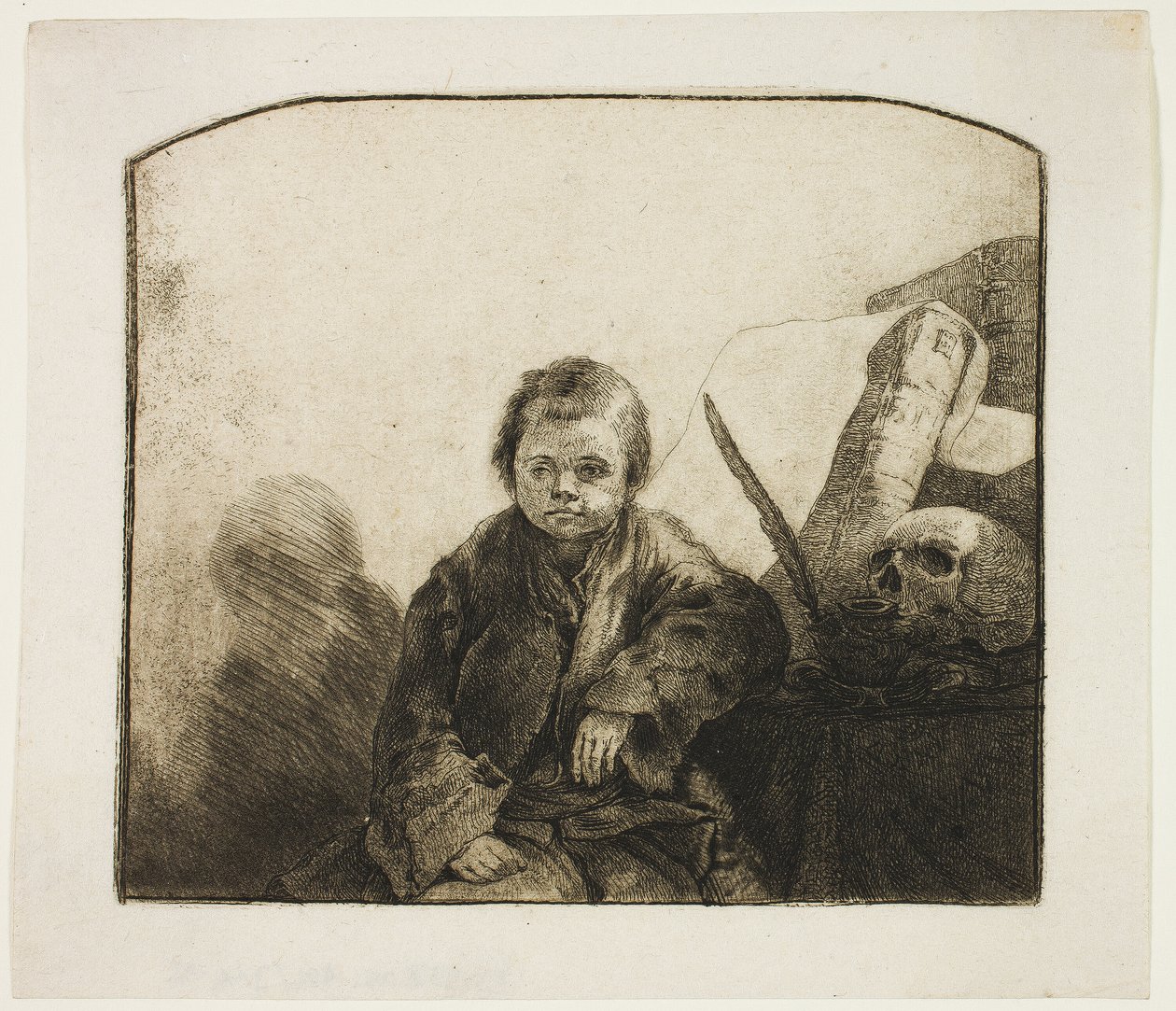 Mały Filozof autorstwa Jean Pierre Norblin de La Gourdaine