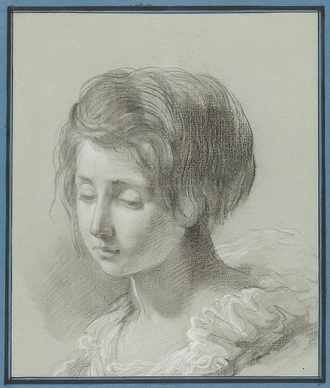 Portret młodej kobiety. Około 1781 autorstwa Jean Pierre Saint Ours