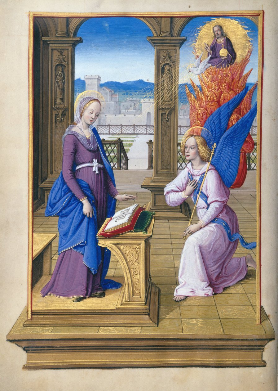 Księga godzin Henryka VIII z Anglii autorstwa Jean Poyer