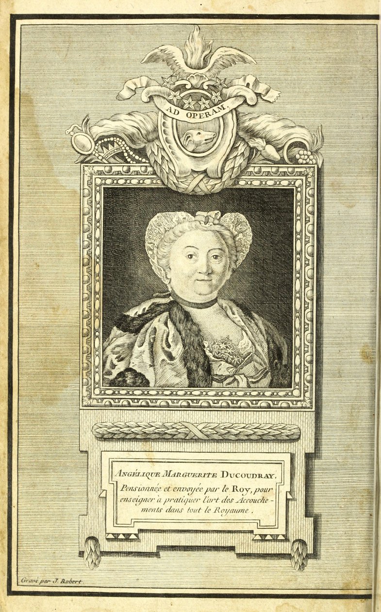 Angelique de Coudray autorstwa Jean Robert