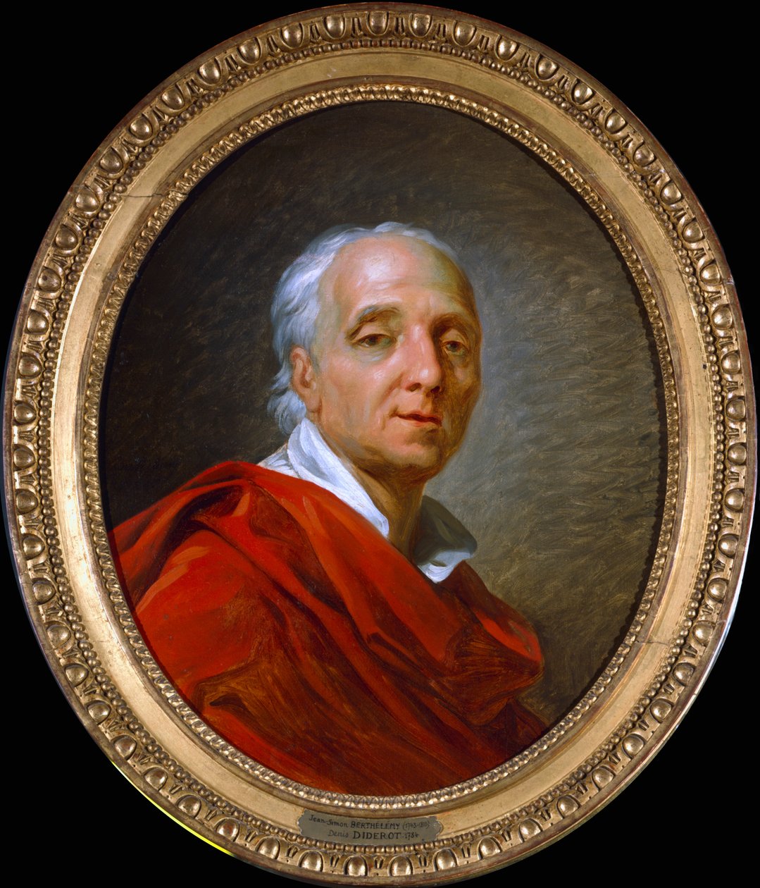 Denis Diderot, XVIII-wieczny francuski literat i encyklopedysta, 1784 autorstwa Jean Simon Berthelemy