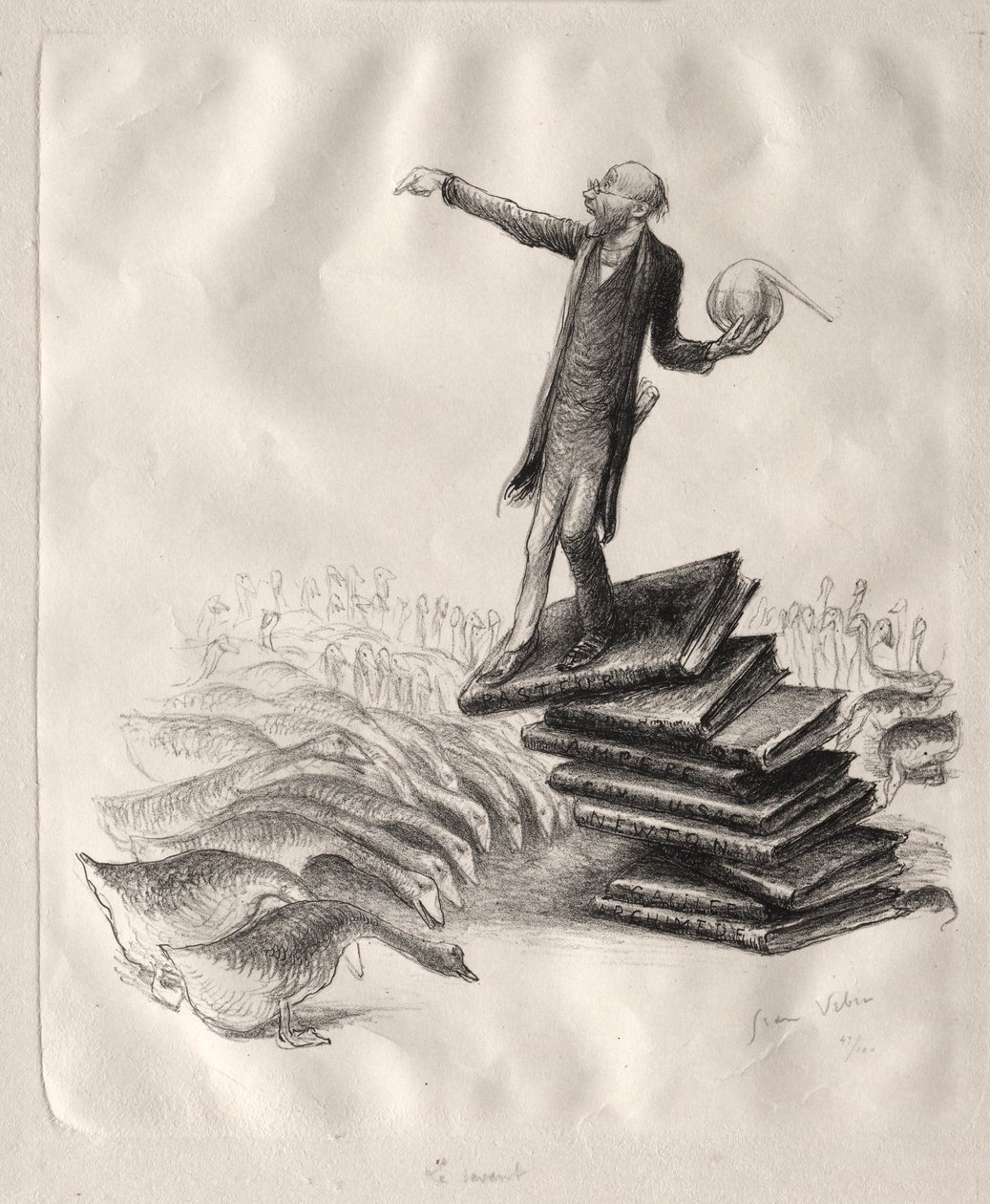 Savant. autorstwa Jean Veber
