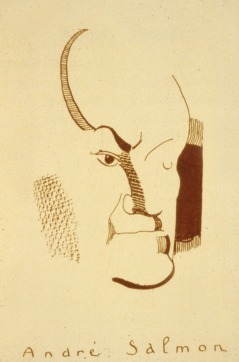 Andre Salmon autorstwa Jean de Bosschere