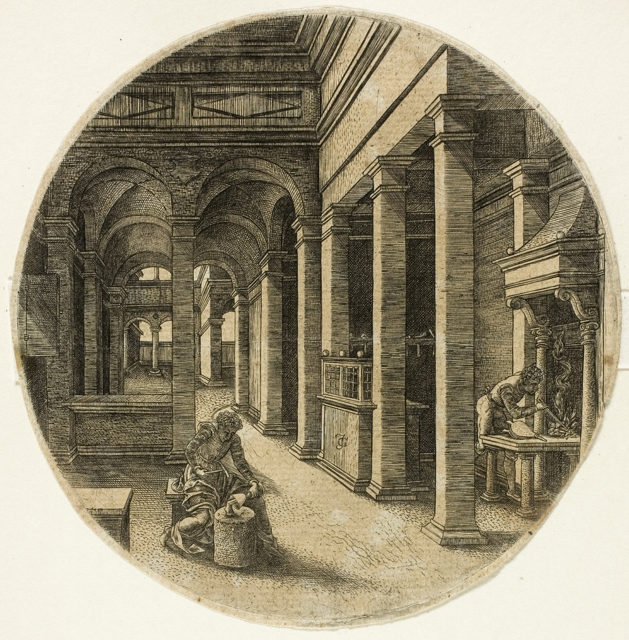 Święty Eligiusz autorstwa Jean de Gourmont