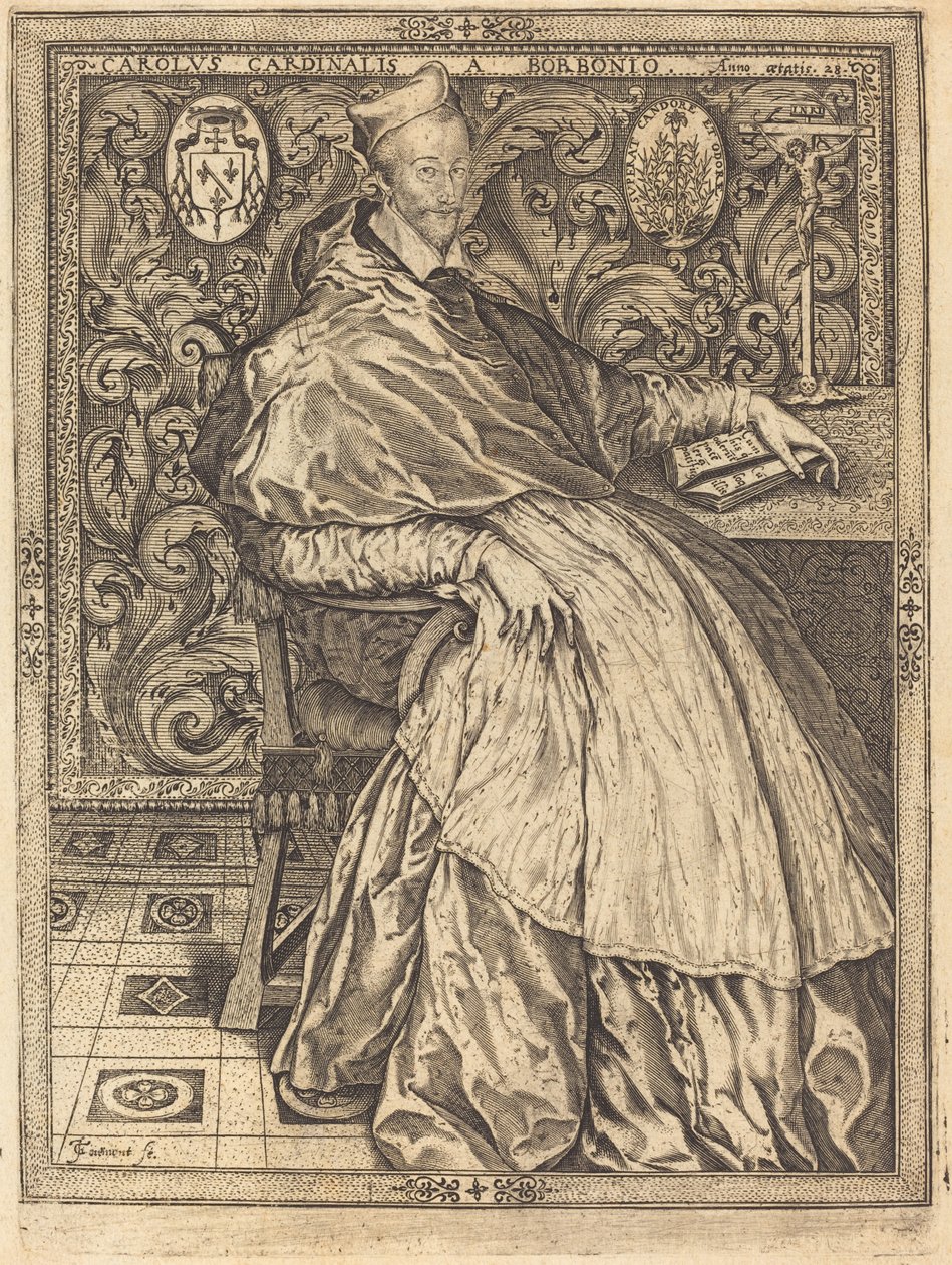 Kardynał Karol Burbon autorstwa Jean de Gourmont I