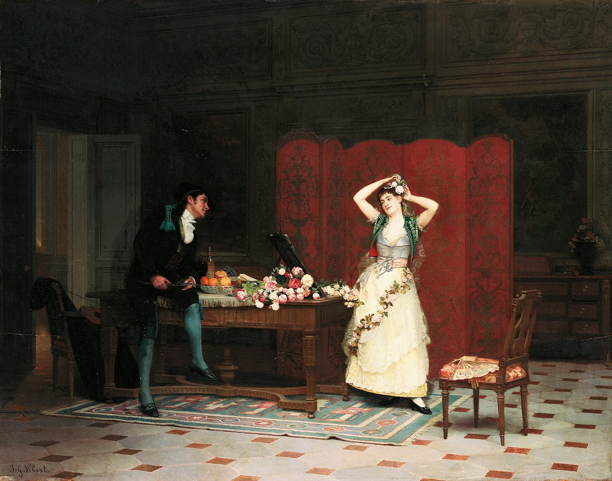 Przygotowania autorstwa Jean or Jehan Georges Vibert