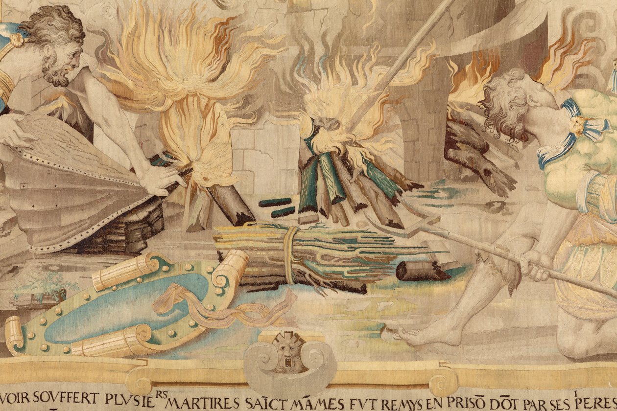 Legend of Saint-Mammes (kuvakudos) kiillotus autorstwa Jean the Elder Cousin