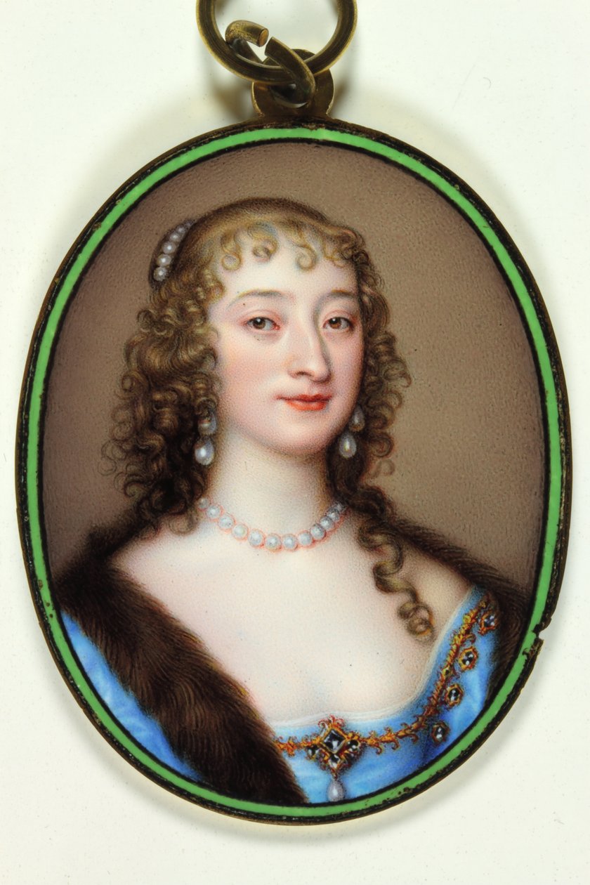 Lady Katarzyna Manners, księżna Buckingham autorstwa Jean the Elder Petitot
