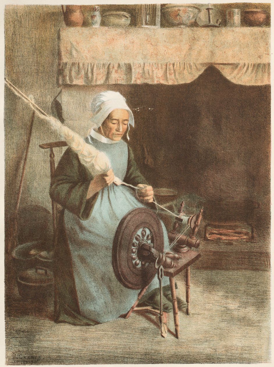 Babcia, 1899. autorstwa Jeanne Granes