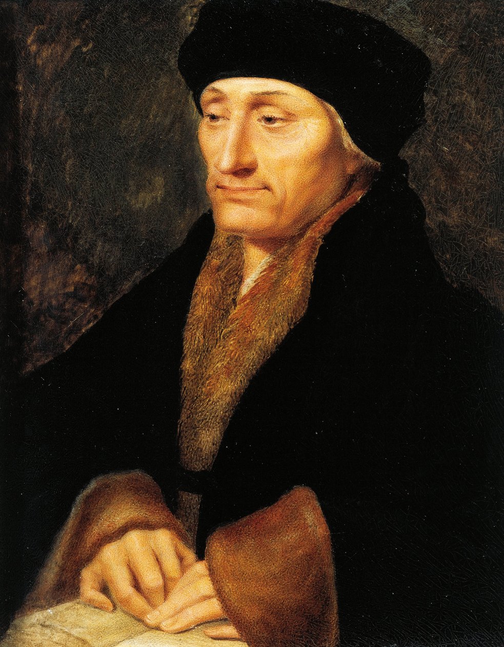 Szwajcaria, Genewa, Portret Desideriusa Erazma z Rotterdamu (1466-1536) autorstwa Jeanne Henriette Rath