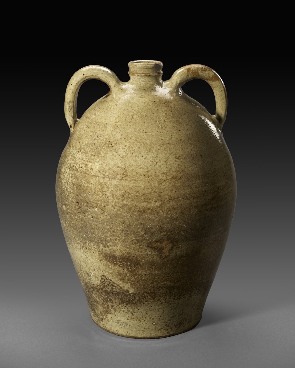 dzbanek, ok. 1850 (kamionka szkliwiona alkalicznie) autorstwa Jefferson S. Nash Pottery