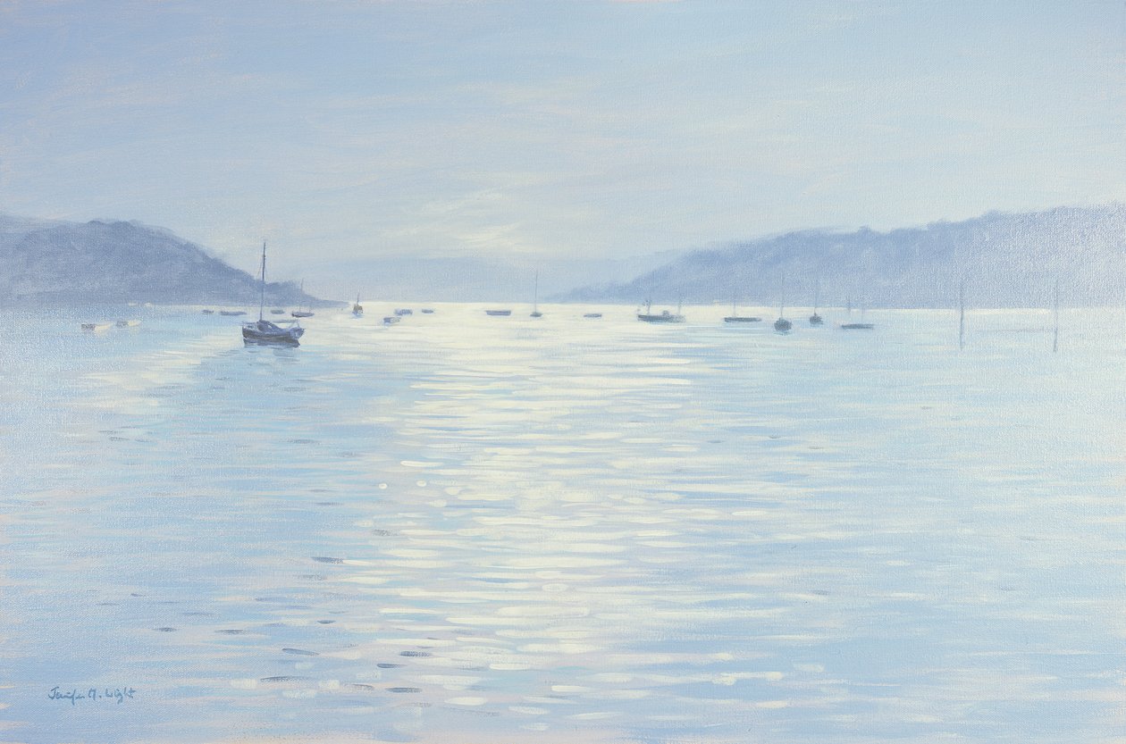 Salcombe Pool of Light, 1998 autorstwa Jennifer Wright