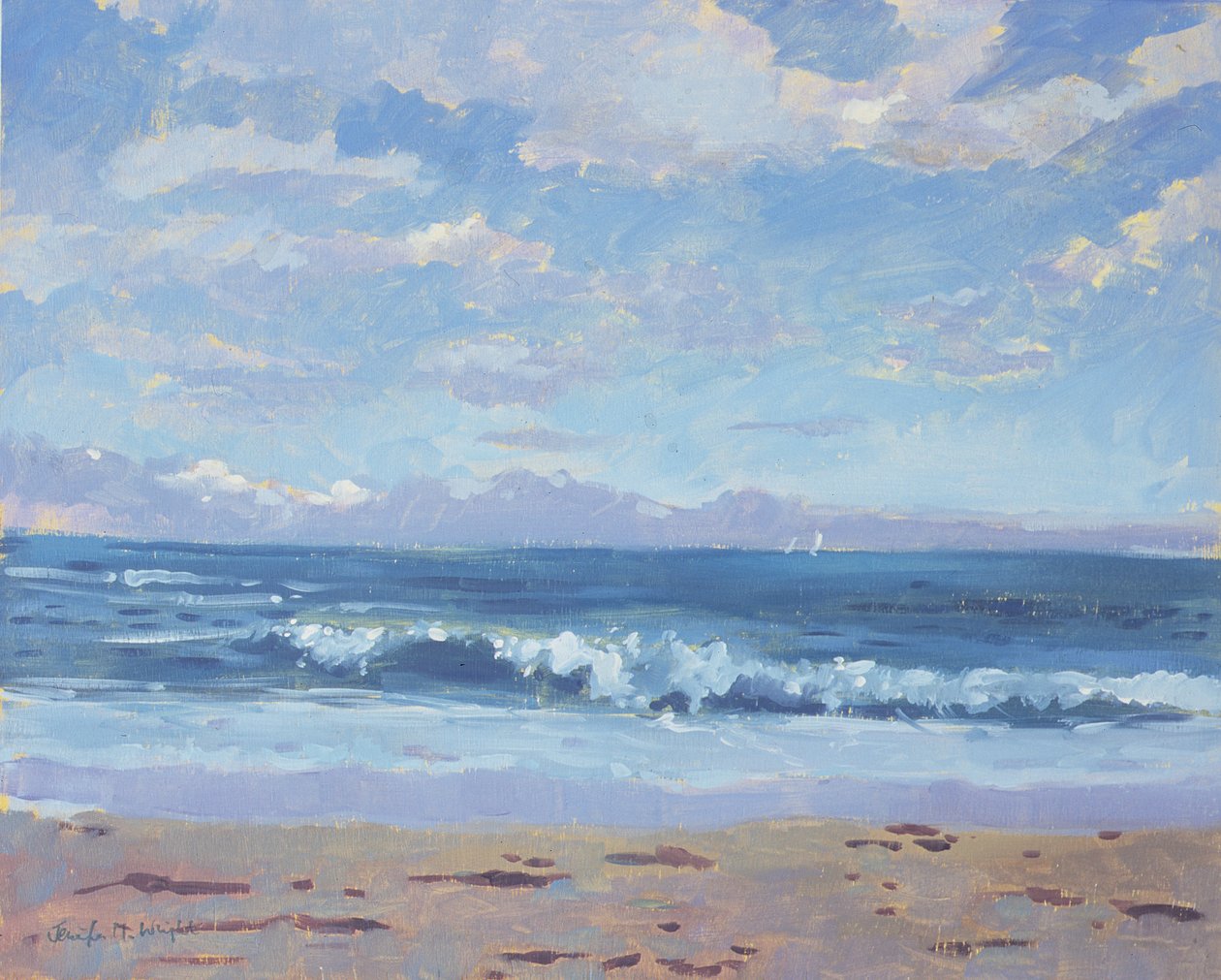 Plaża Thurlestone autorstwa Jennifer Wright
