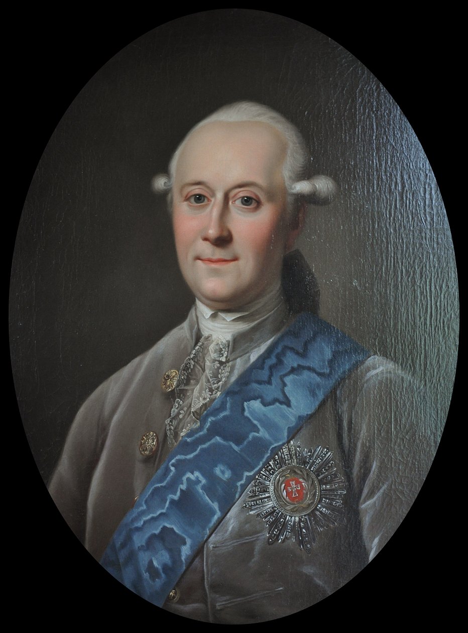 Hrabia Andreas Peter Bernstorff, premier i reformator autorstwa Jens Juel