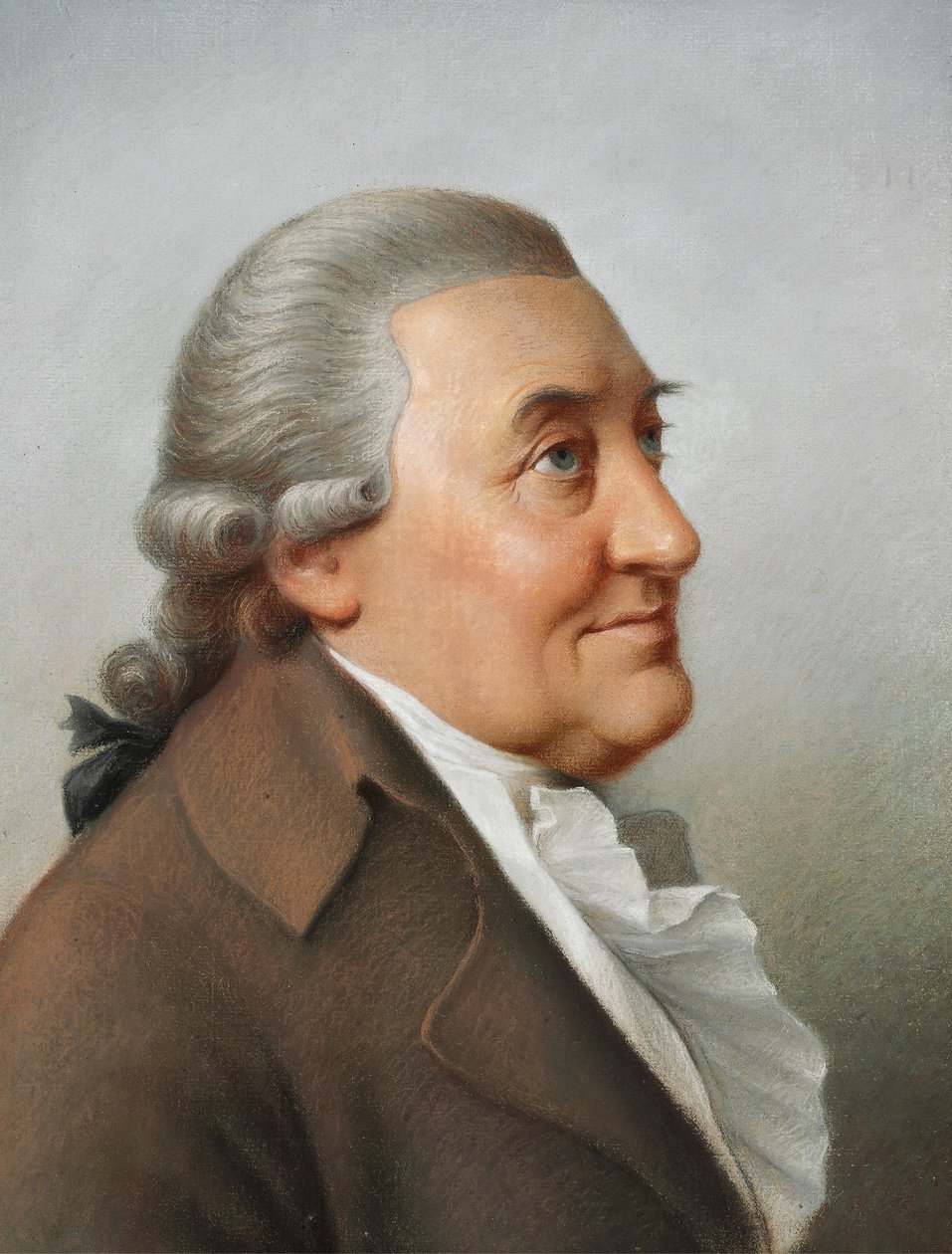 Portret radnego konferencji Nielsa Ryberga (1725-1804) autorstwa Jens Juel