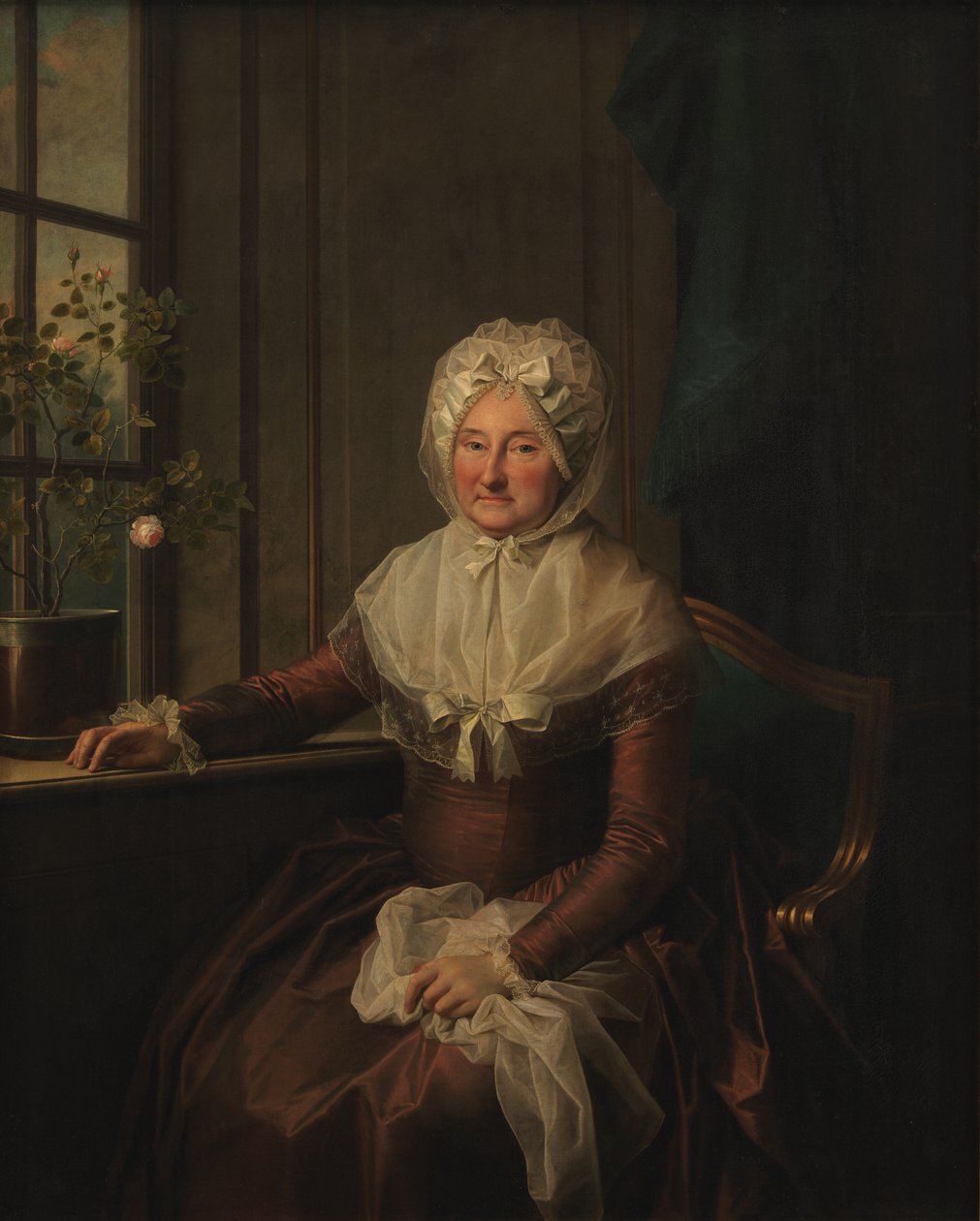Hrabina Anna Joachima Danneskiold-Laurvigen z domu Ahlefeldt autorstwa Jens Juel