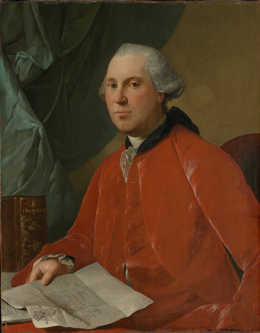 Duński:  Portret Lauritza Christiana Steena Portret Lauritza Christiana Steena autorstwa Jens Juel