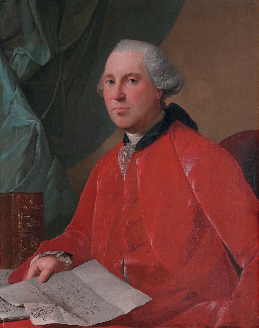 Duński:  Portret Lauritza Christiana Steena Portret Lauritza Christiana Steena autorstwa Jens Juel