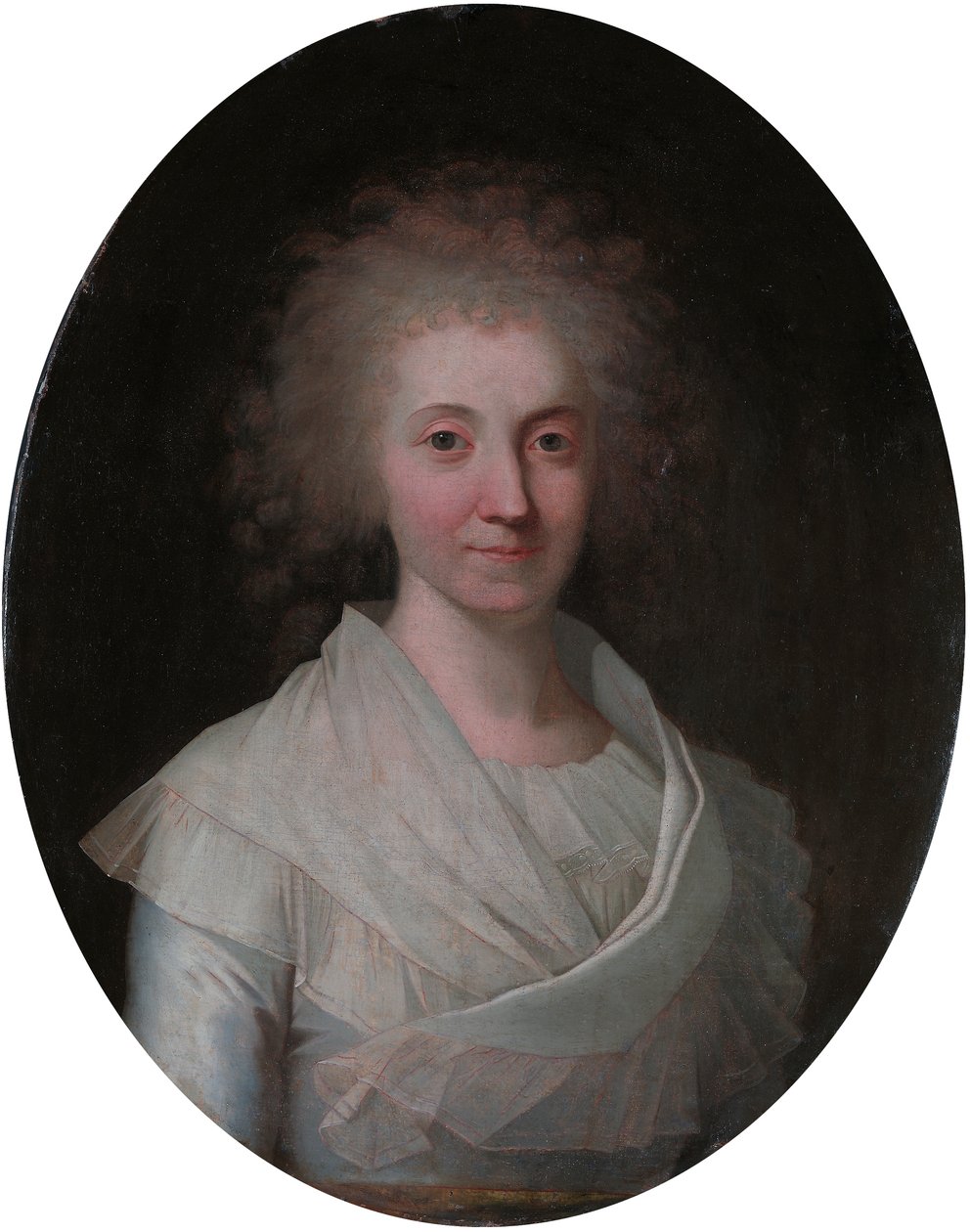 Duński: Portret Maren Juel Portret Maren Juel autorstwa Jens Juel