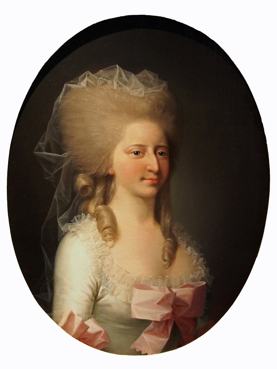 Luise Auguste przeciwko Dania Residence Museum Celle autorstwa Jens Juel
