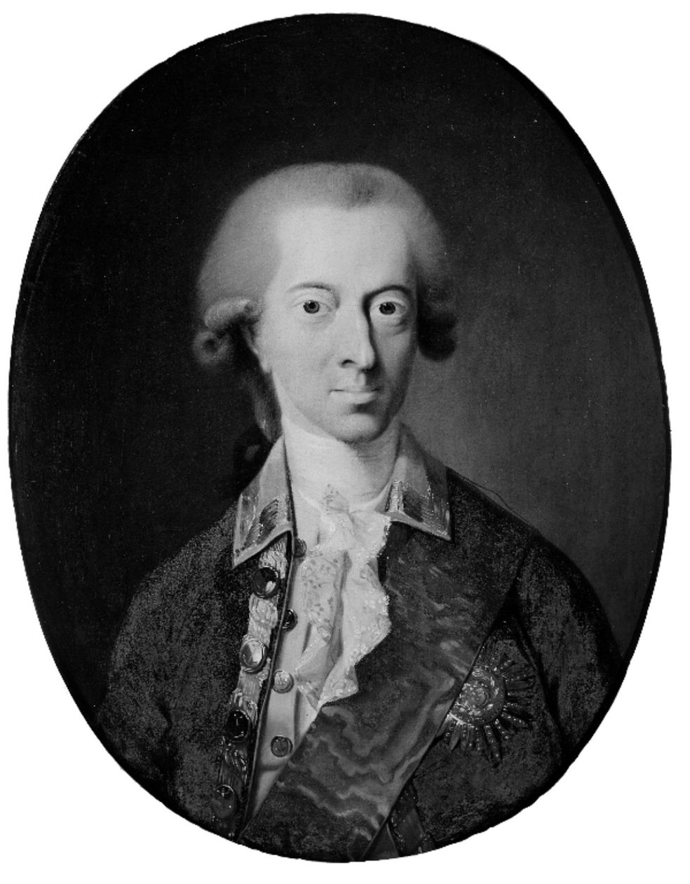 Portret Chrystiana VII autorstwa Jens Juel
